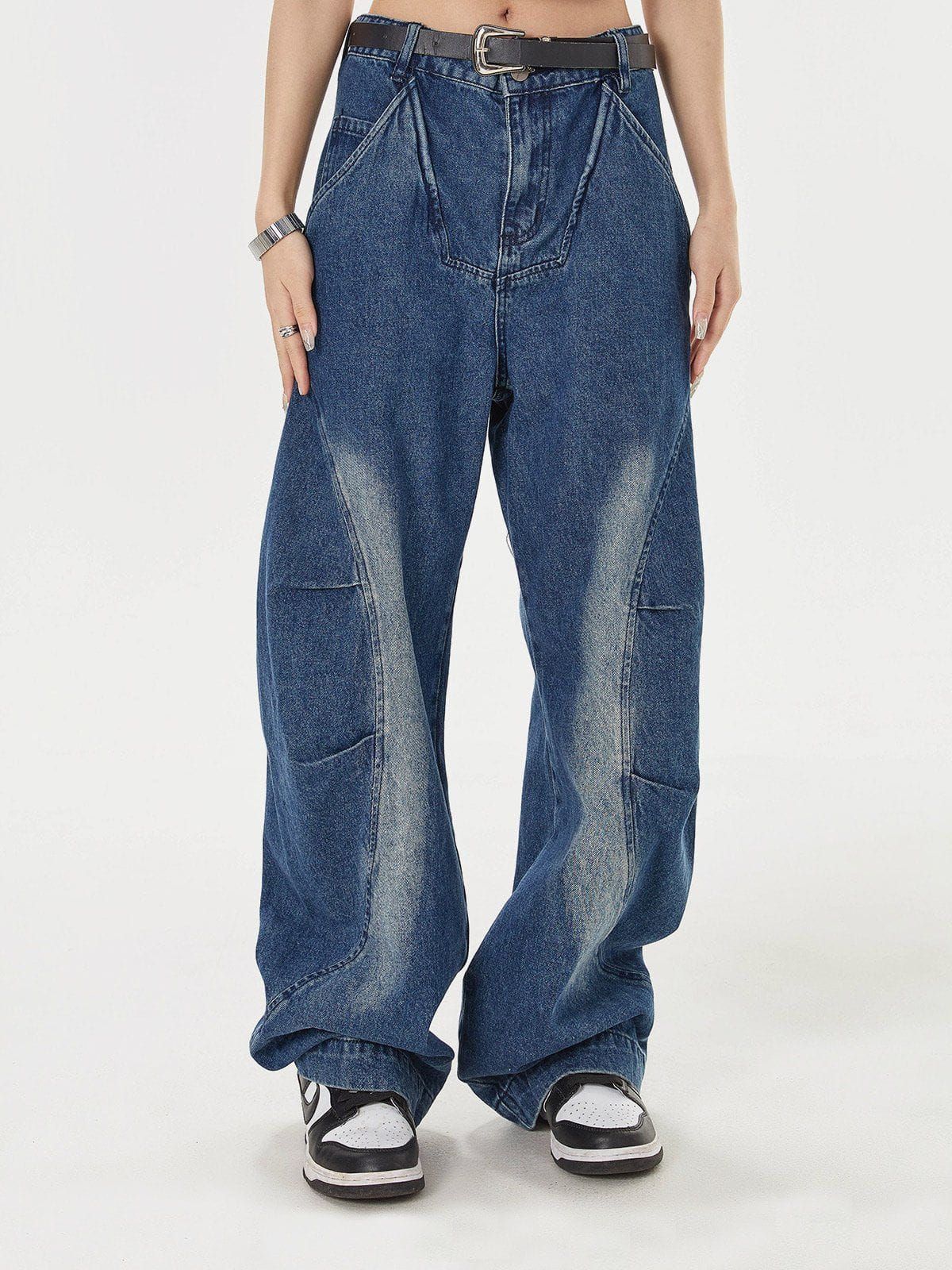 Aelfric Eden Patchwork Wrinkle Jeans sold by Aelfric Eden