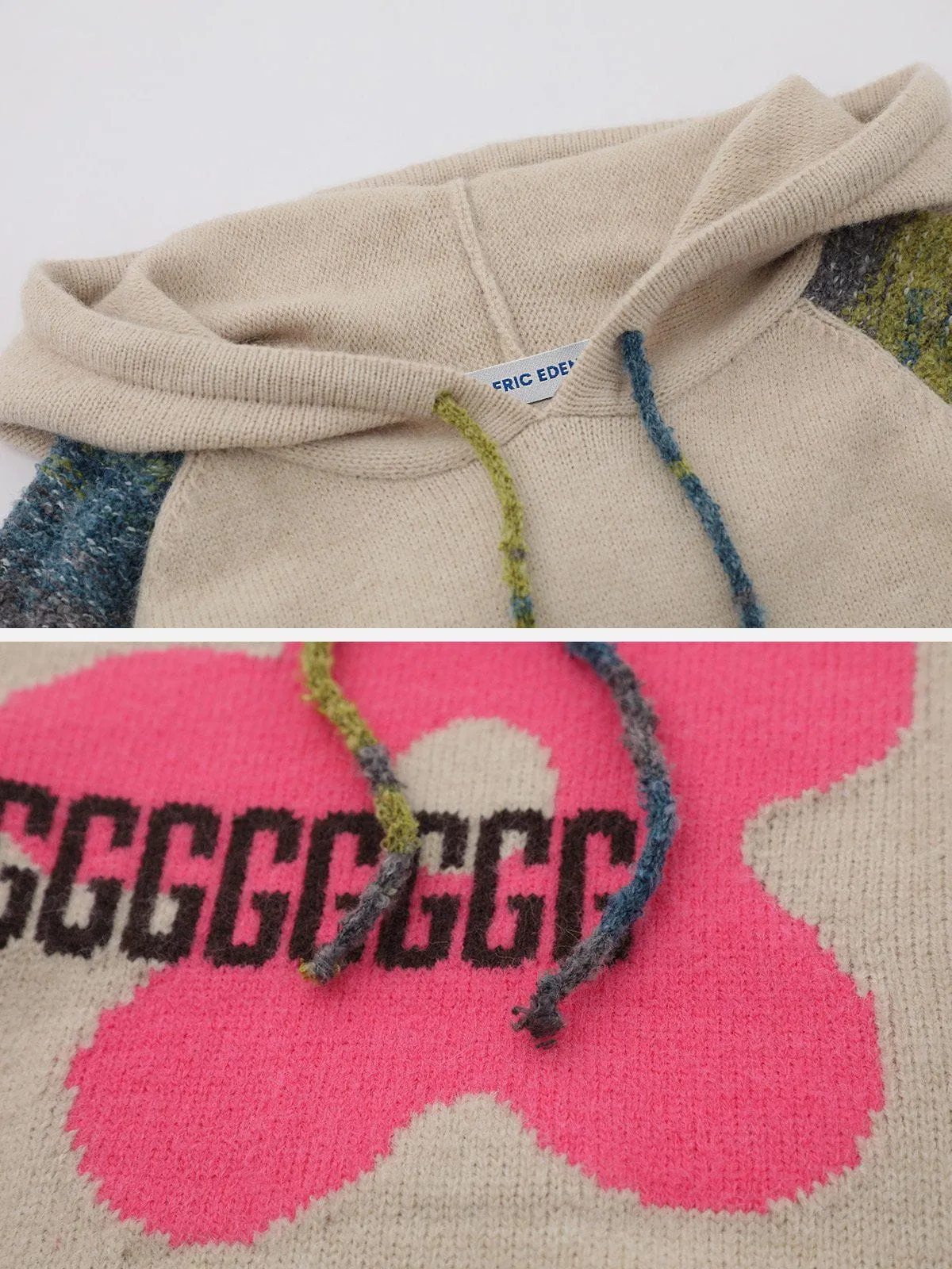 Aelfric Eden Vintage Striped Raglan Sleeve Hoodie sold by Aelfric Eden product image thumbnail 4