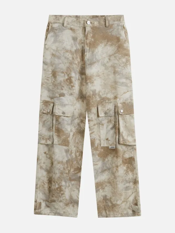 Aelfric Eden Irregular Tie Dye Cargo Pants sold by Aelfric Eden