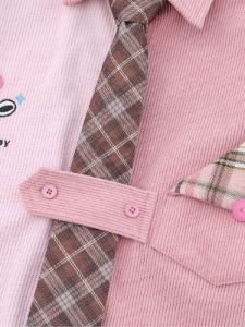 Aelfric Eden Color Blocking Tie Long Sleeve Shirt sold by Aelfric Eden