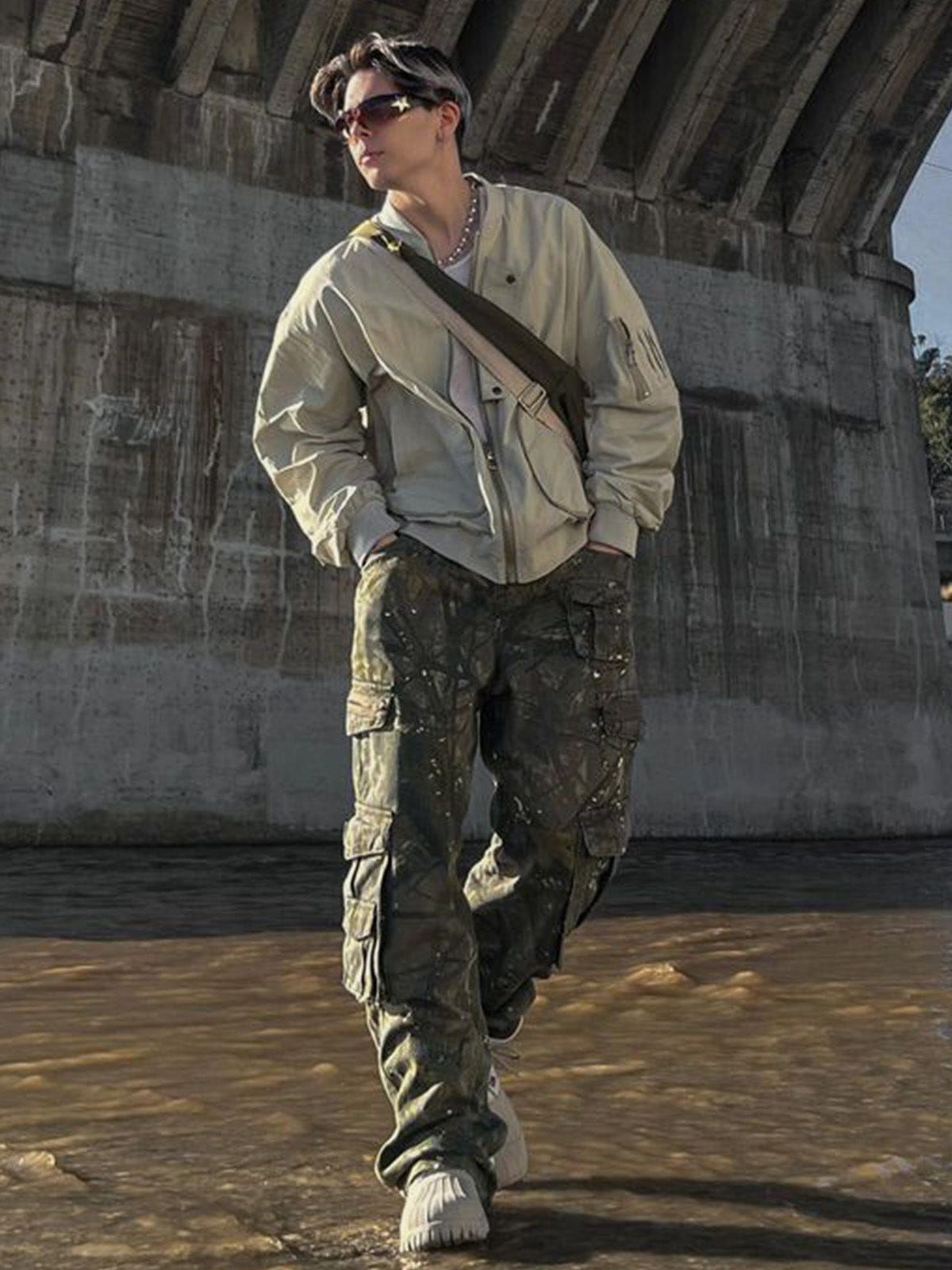 Aelfric Eden Camo Large Pocket Cargo Pants sold by Aelfric Eden product image thumbnail 2