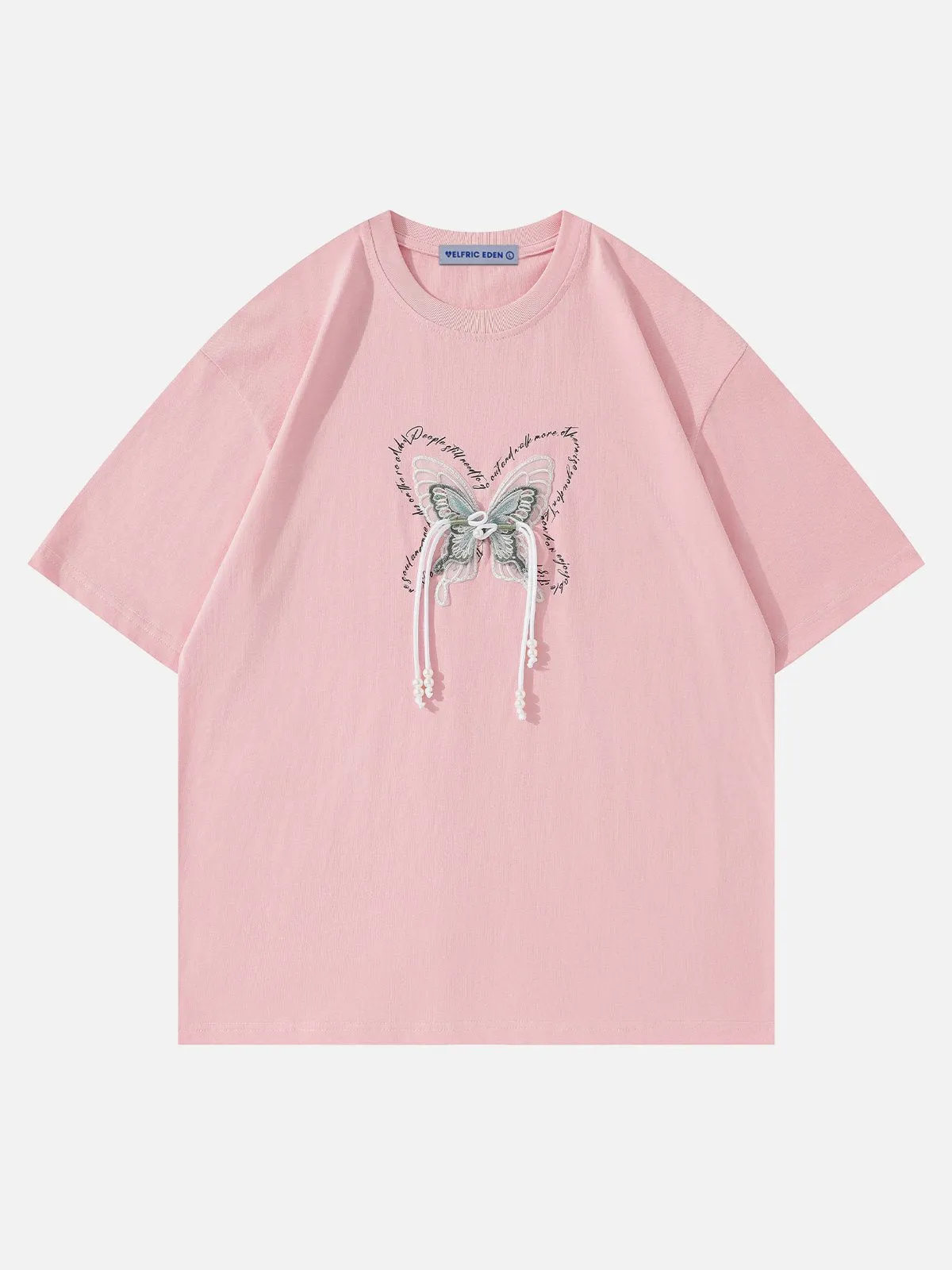 Aelfric Eden Strap Embroidery Butterfly Tee sold by Aelfric Eden product image thumbnail 2