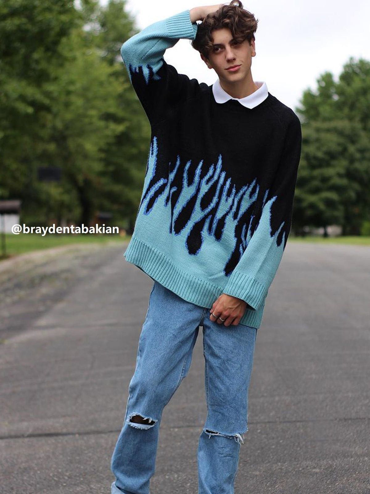 AEL Flame Sweater sold by Aelfric Eden product image thumbnail 3