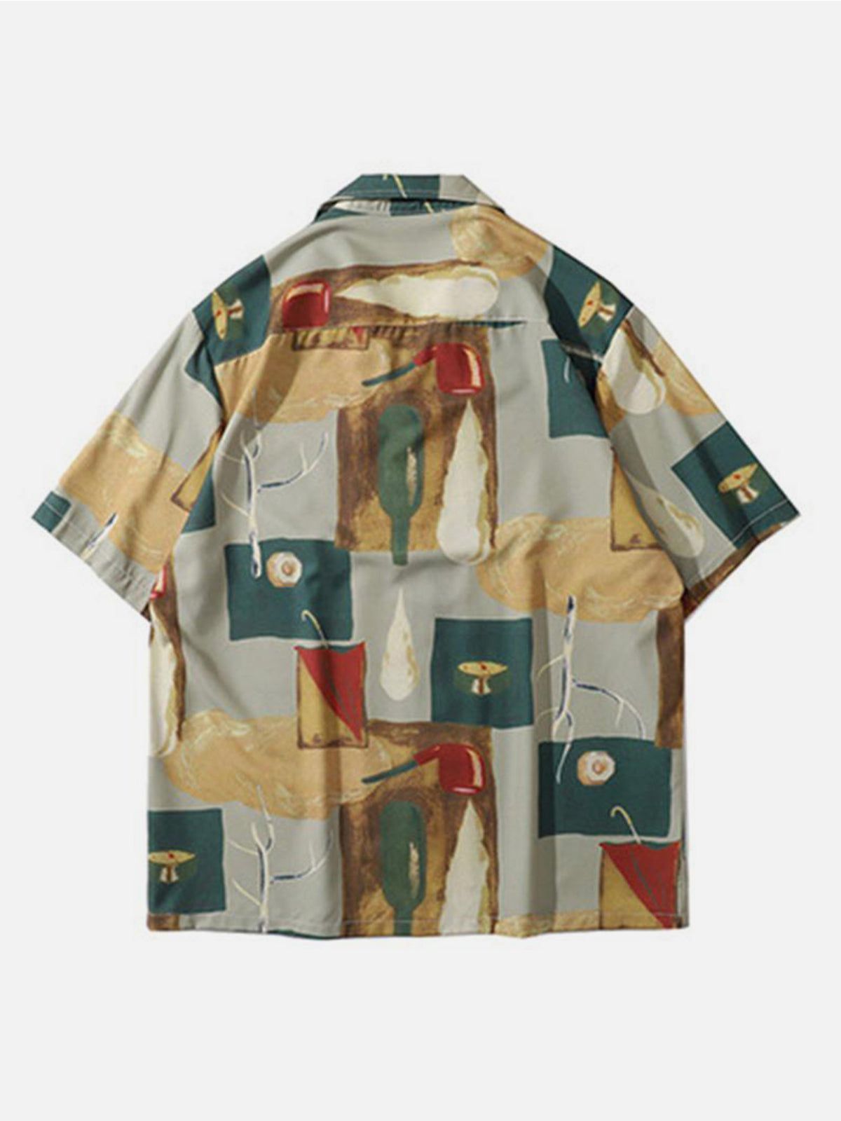 Aelfric Eden Vintage Oil Painting Pipe Print Shirt sold by Aelfric Eden product image thumbnail 2