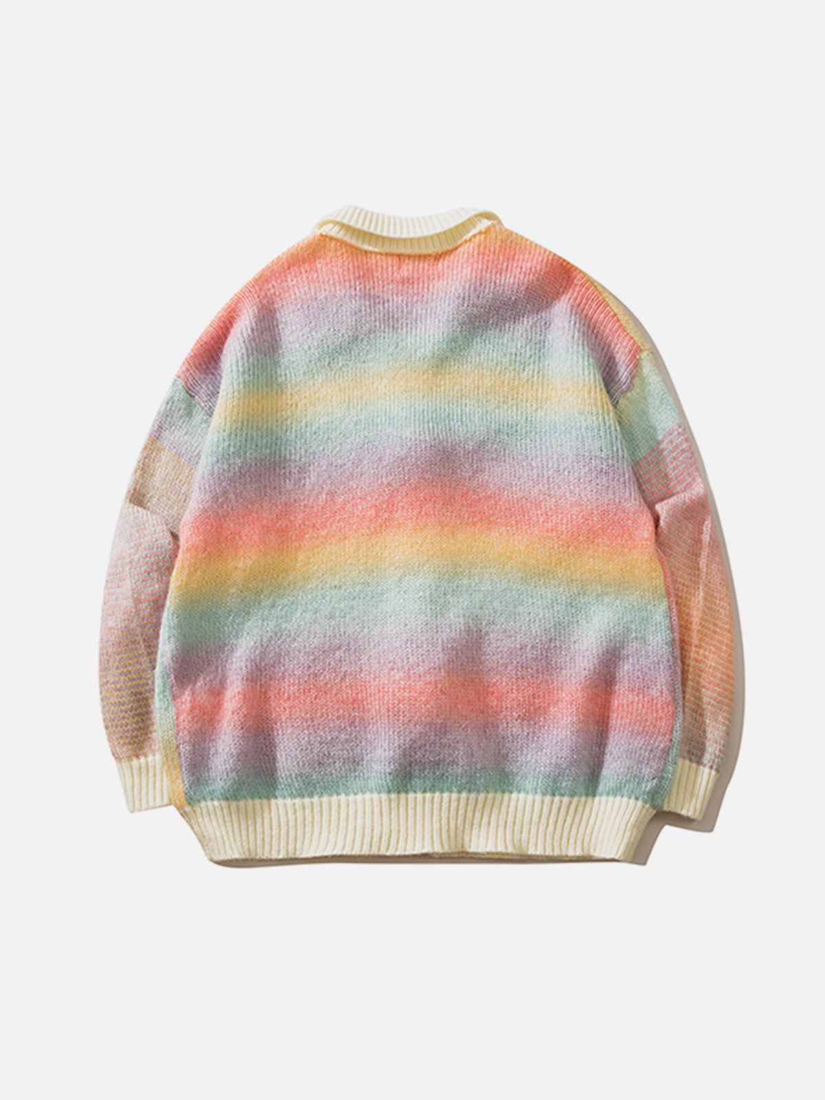 Aelfric Eden Rainbow Stripe Wool Blend Cardigan sold by Aelfric Eden product image thumbnail 2
