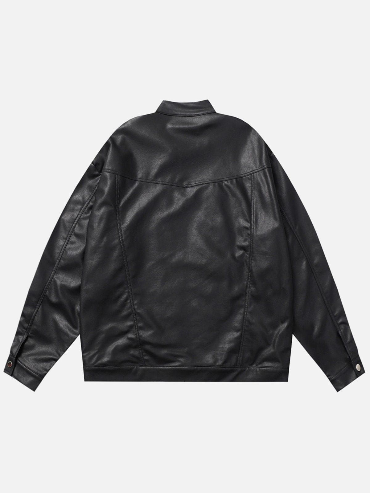 Aelfric Eden Long Pocket Leather Jacket sold by Aelfric Eden product image thumbnail 3