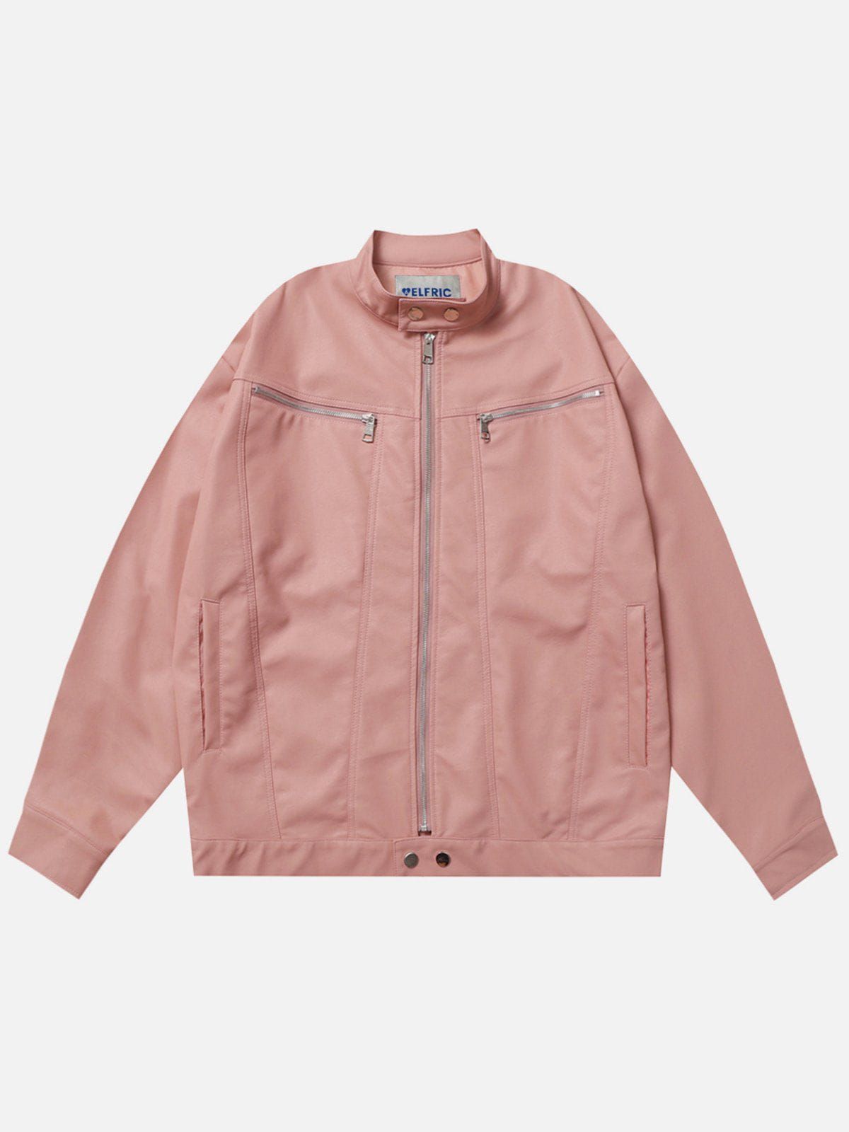 Aelfric Eden Long Pocket Leather Jacket sold by Aelfric Eden