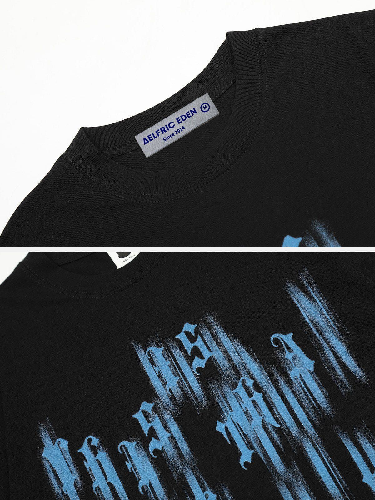 Aelfric Eden Gothic Letters Print Tee sold by Aelfric Eden product image thumbnail 4