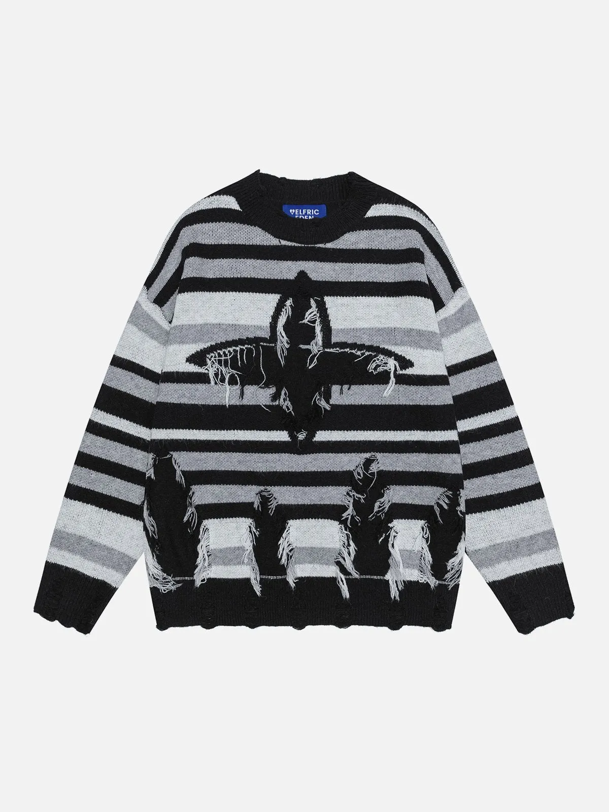 Aelfric Eden Tassel Star Distressed Sweater sold by Aelfric Eden