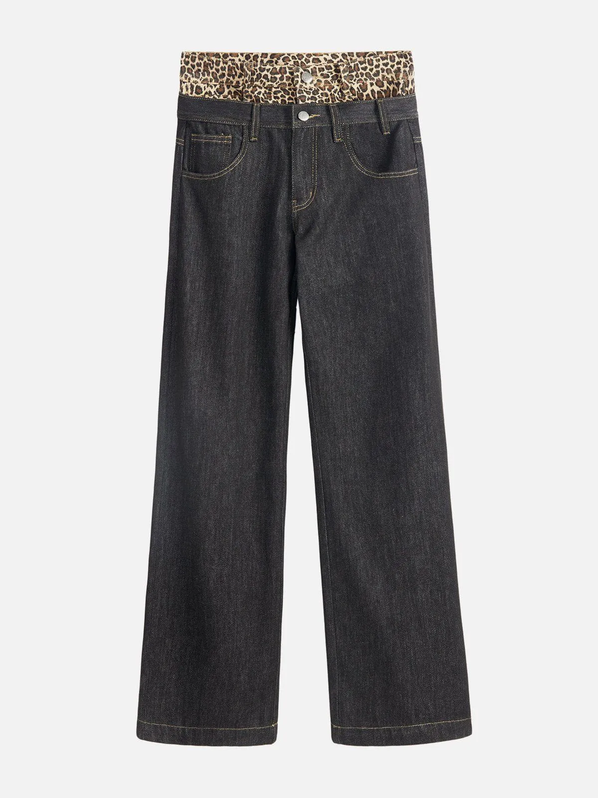 ◆Aelfric Eden◆Plaid Washed Print Loose ジーンズ 送料込 img14114_src.webp