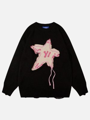 Aelfric Eden Fringe Star Ribbon Sweater sold by Aelfric Eden