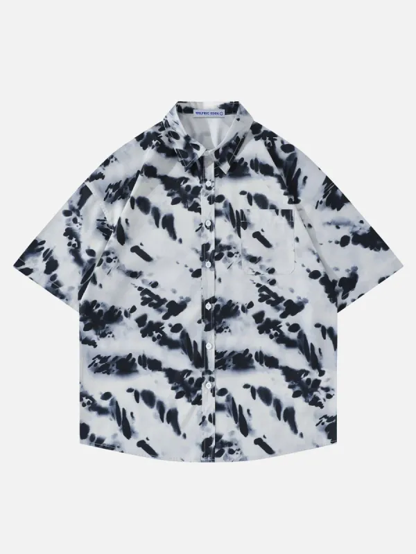Aelfric Eden Dip Dye Short Sleeve Shirt sold by Aelfric Eden