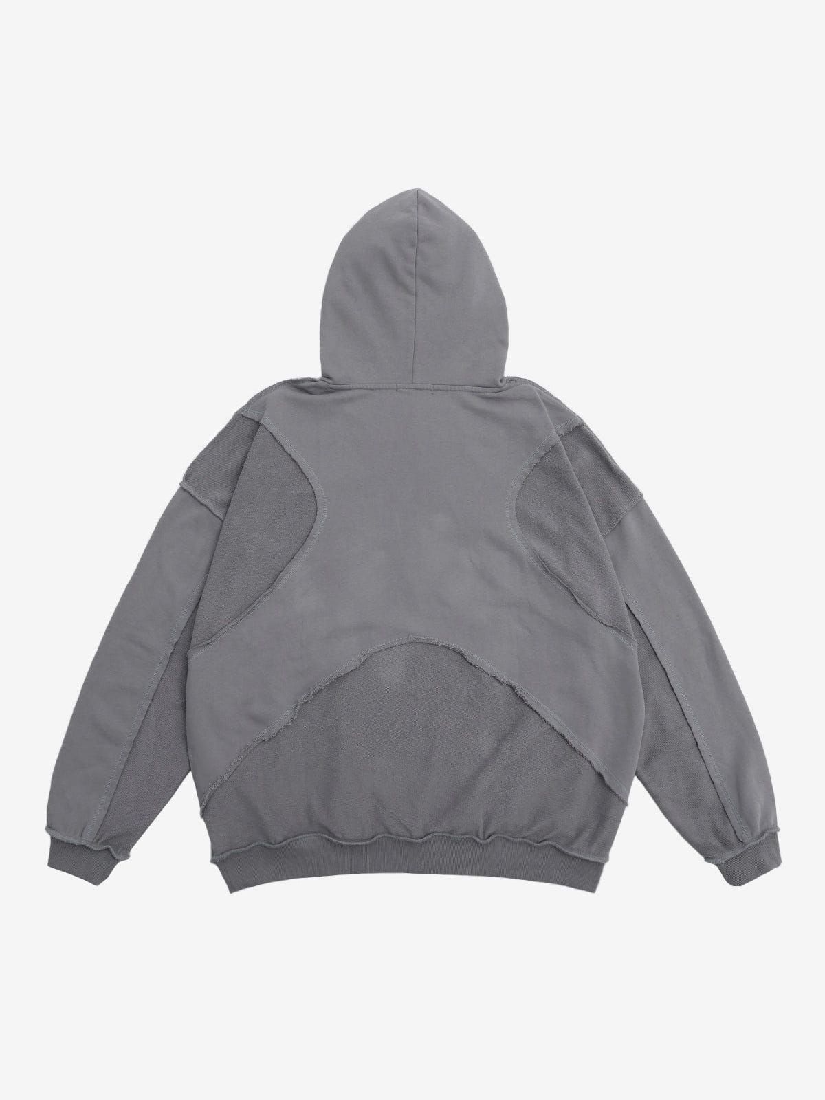 Aelfric Eden Fringe Patchwork Hoodie sold by Aelfric Eden product image thumbnail 2