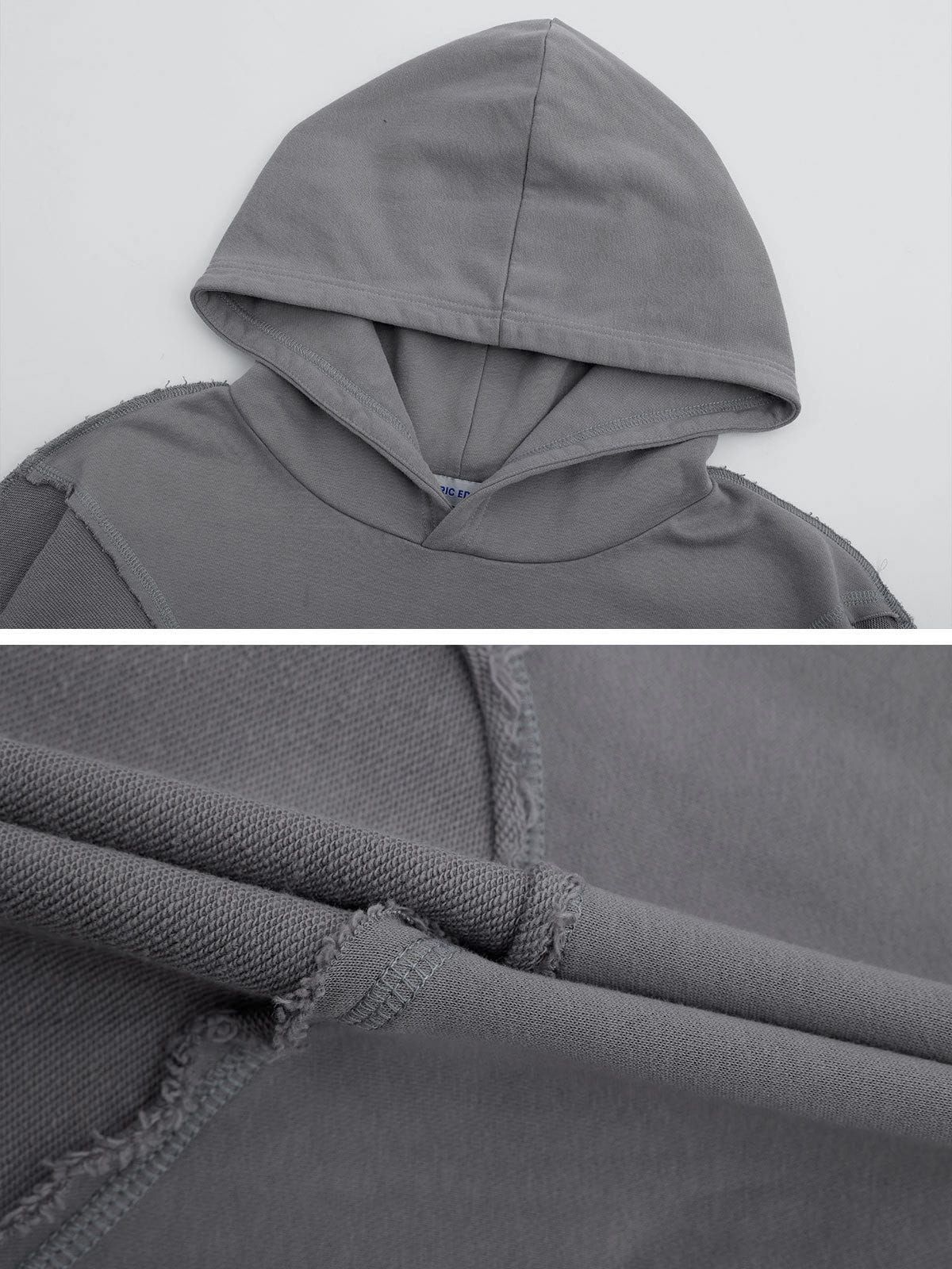 Aelfric Eden Fringe Patchwork Hoodie sold by Aelfric Eden product image thumbnail 3