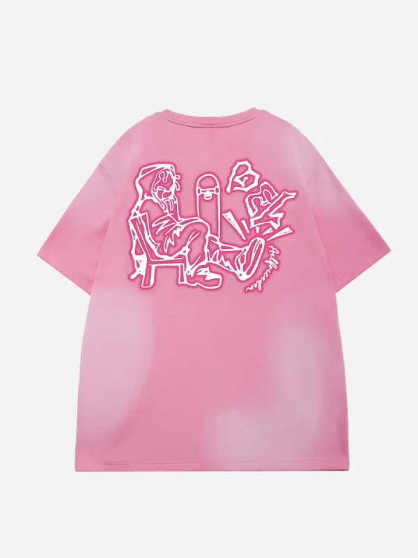 Aelfric Eden Washed Cartoon Character Tee sold by Aelfric Eden