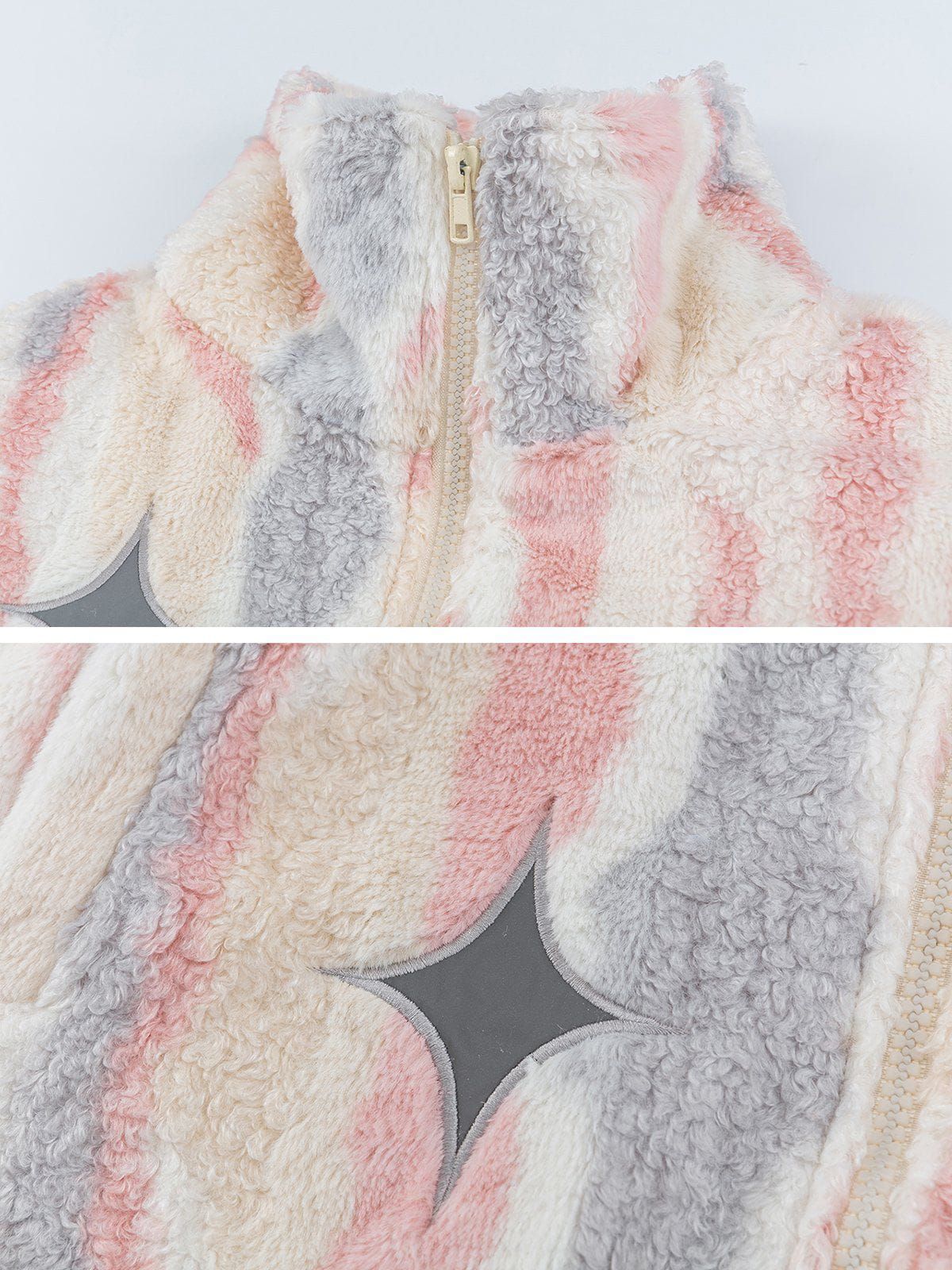 Aelfric Eden Stripes Star Elements Winter Coat sold by Aelfric Eden product image thumbnail 4