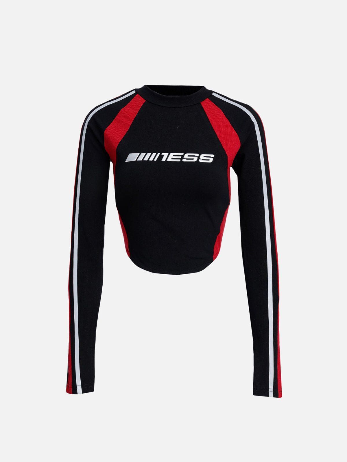 Stripe Patchwork Long Sleeve sold by Aelfric Eden