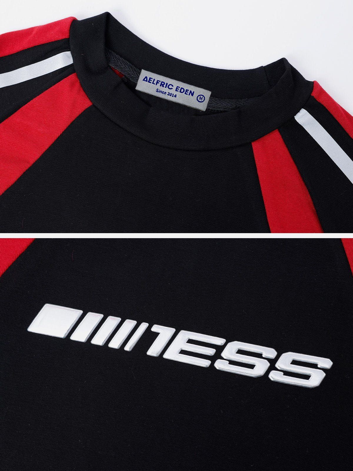 Stripe Patchwork Long Sleeve sold by Aelfric Eden product image thumbnail 4