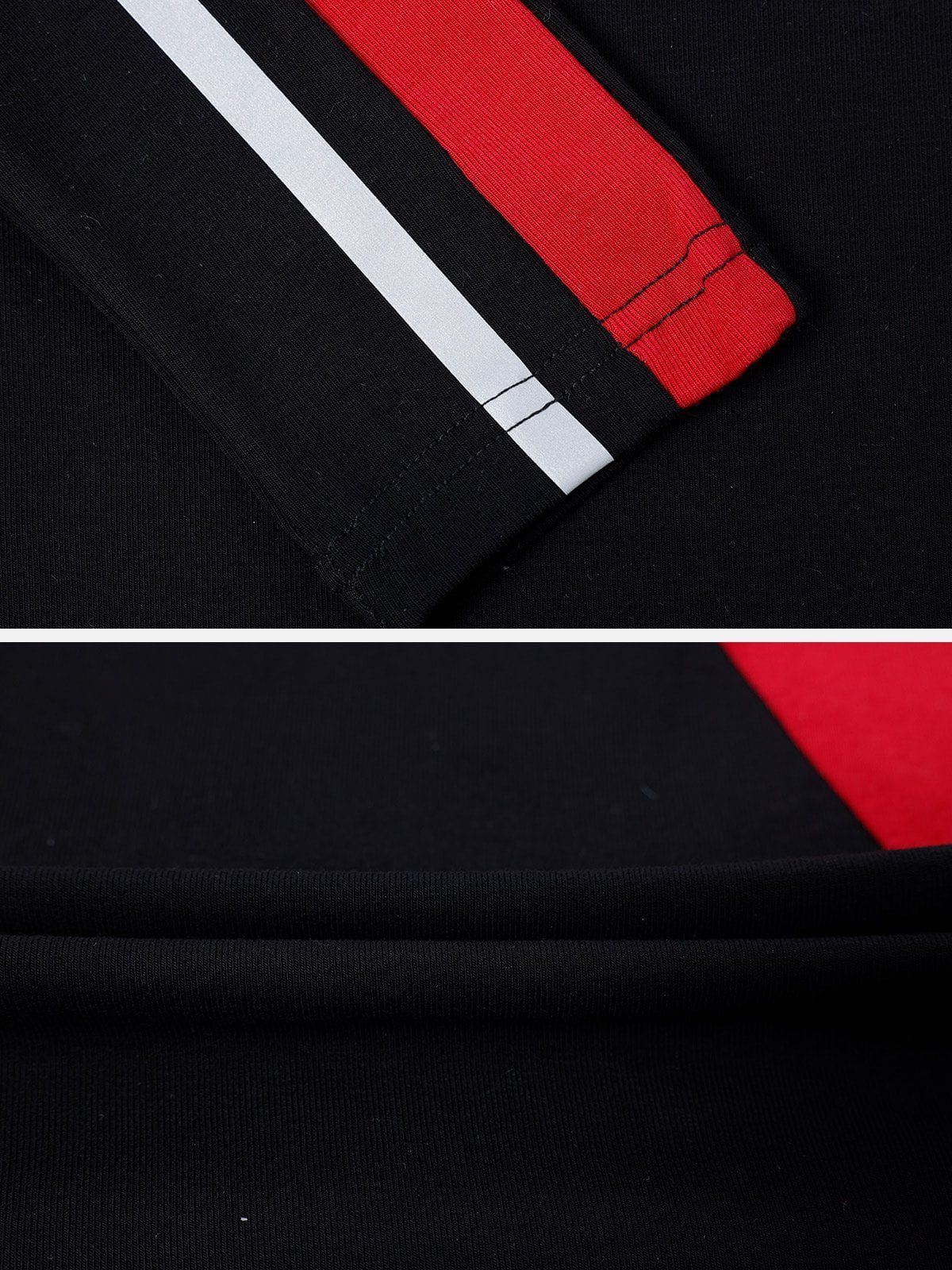 Stripe Patchwork Long Sleeve sold by Aelfric Eden product image thumbnail 5