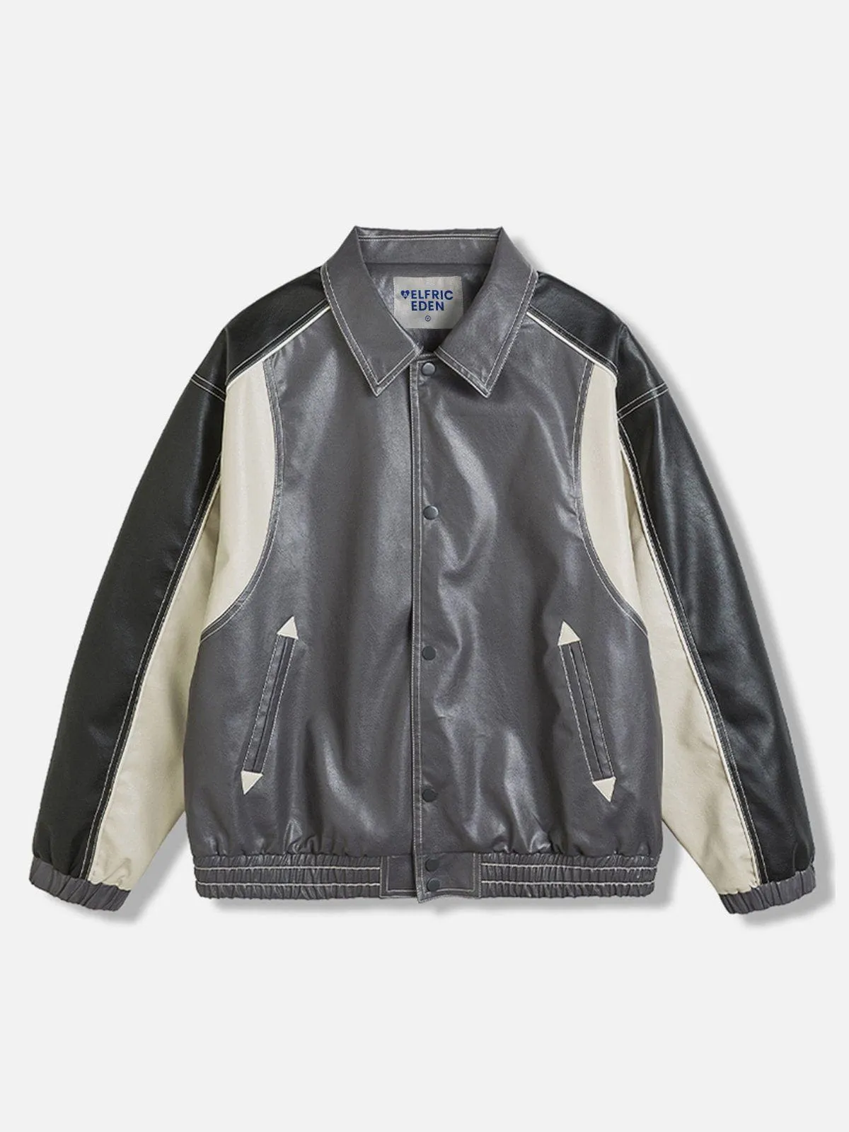 Aelfric Eden Vintage Patchwork Racing Jacket sold by Aelfric Eden product image thumbnail 2