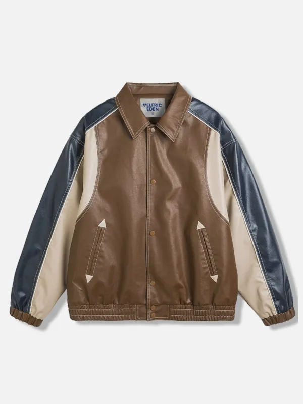 Aelfric Eden Vintage Patchwork Racing Jacket sold by Aelfric Eden