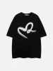 Aelfric Eden Embroidery Line Heart Tee sold by Aelfric Eden
