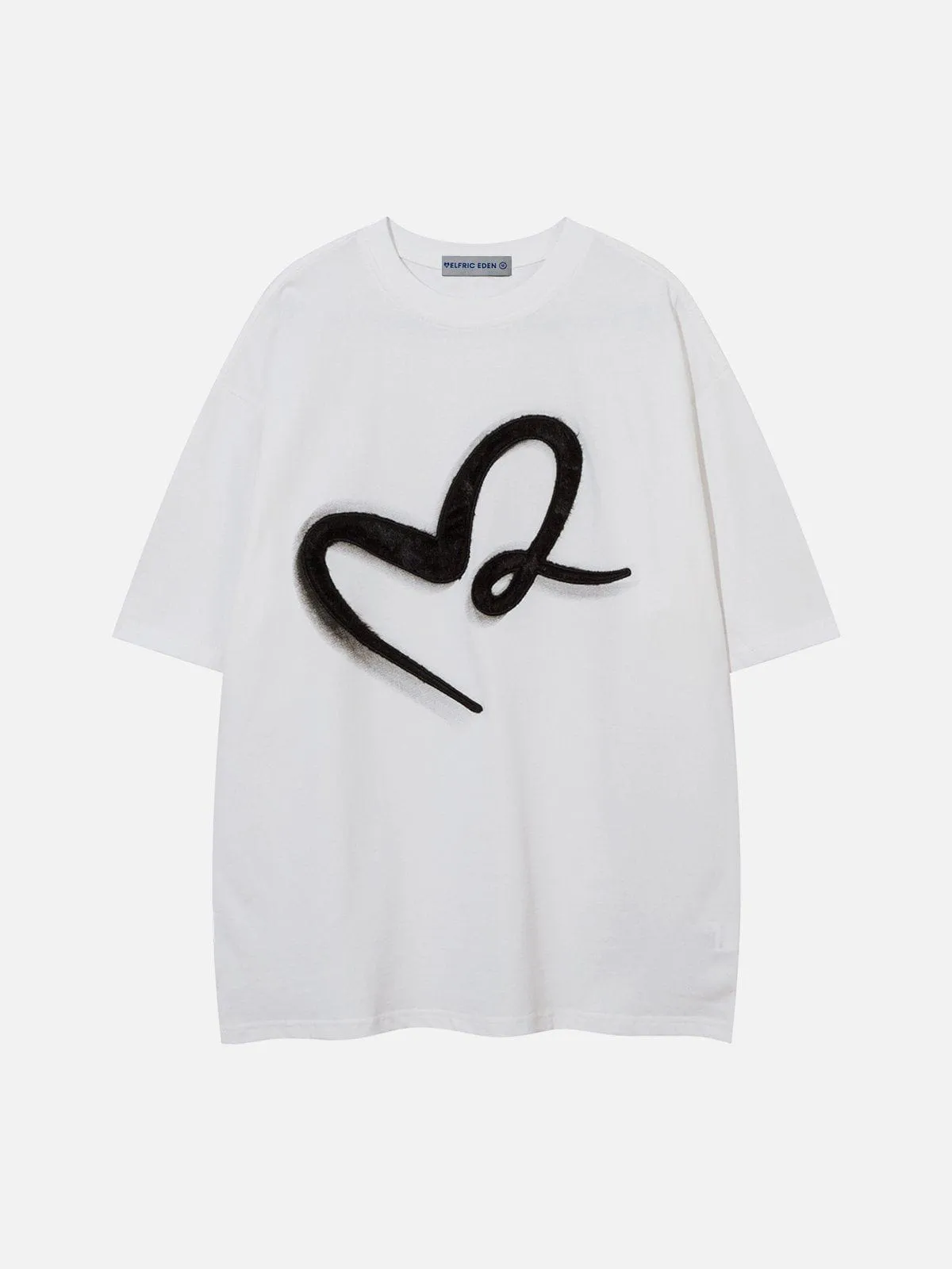 Aelfric Eden Embroidery Line Heart Tee sold by Aelfric Eden