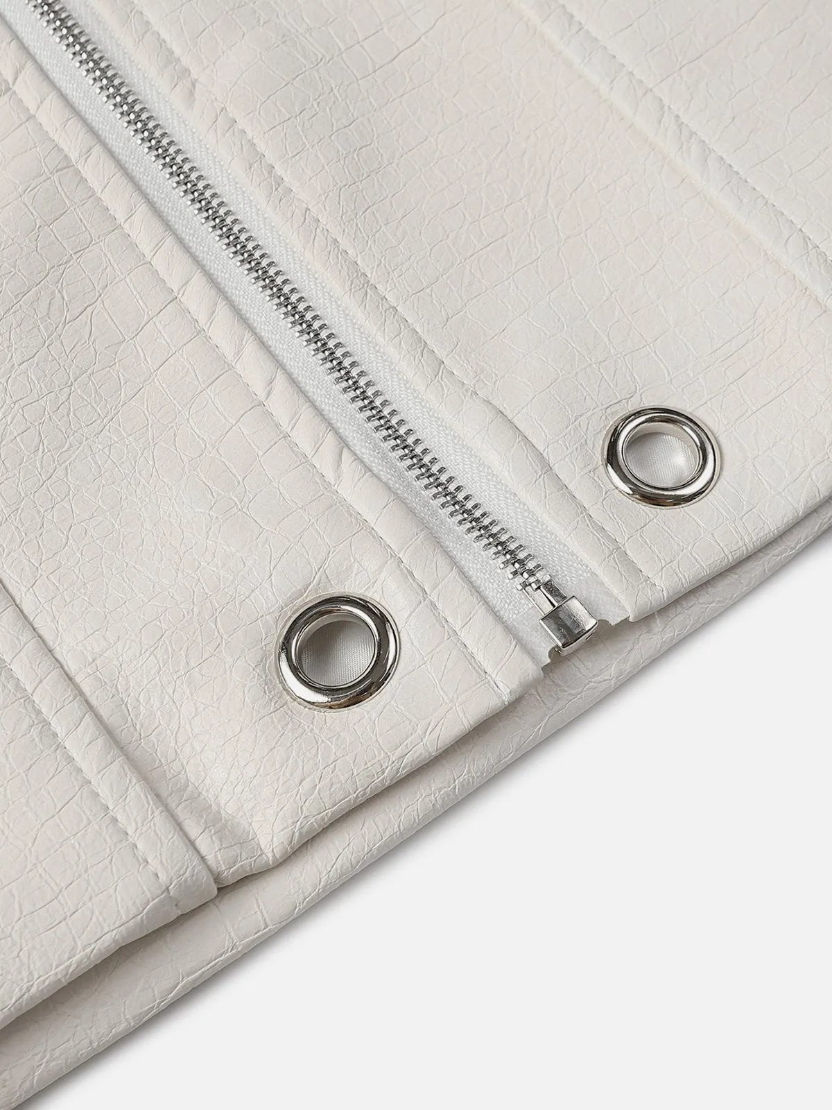 Aelfric Eden Hooded Faux Leather Vest sold by Aelfric Eden product image thumbnail 4