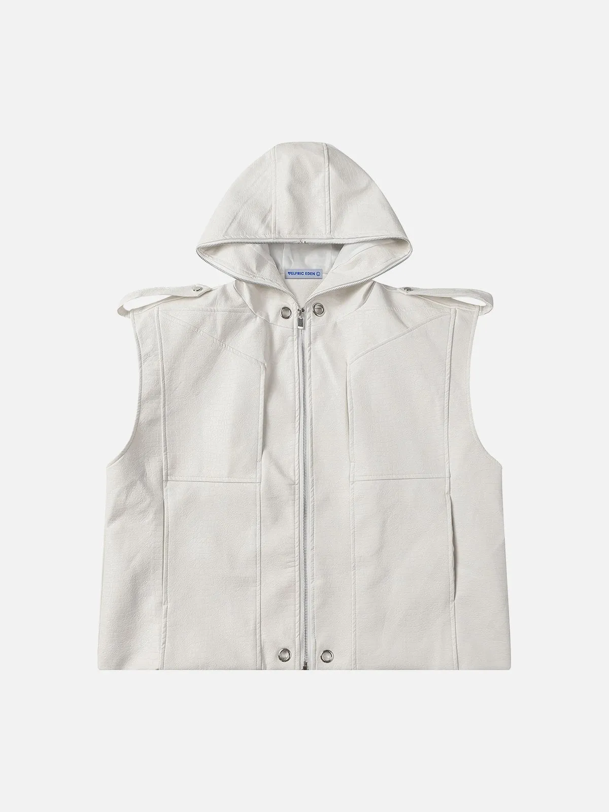 Aelfric Eden Hooded Faux Leather Vest sold by Aelfric Eden