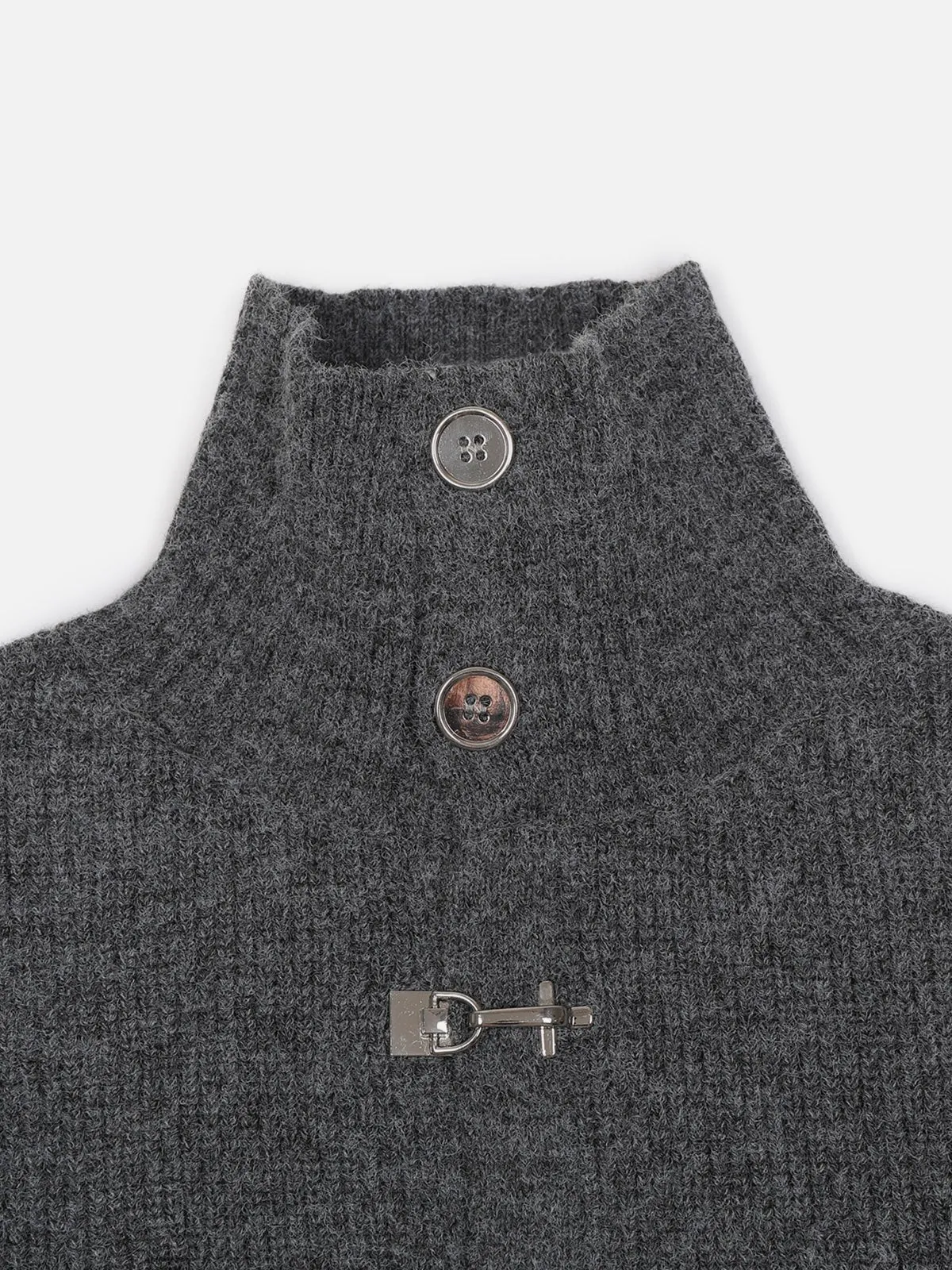 Aelfric Eden Basic Button Turtleneck Cardigan sold by Aelfric Eden product image thumbnail 4