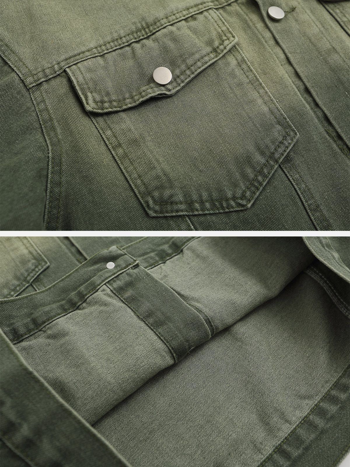 Washed Denim Jacket sold by Aelfric Eden product image thumbnail 9