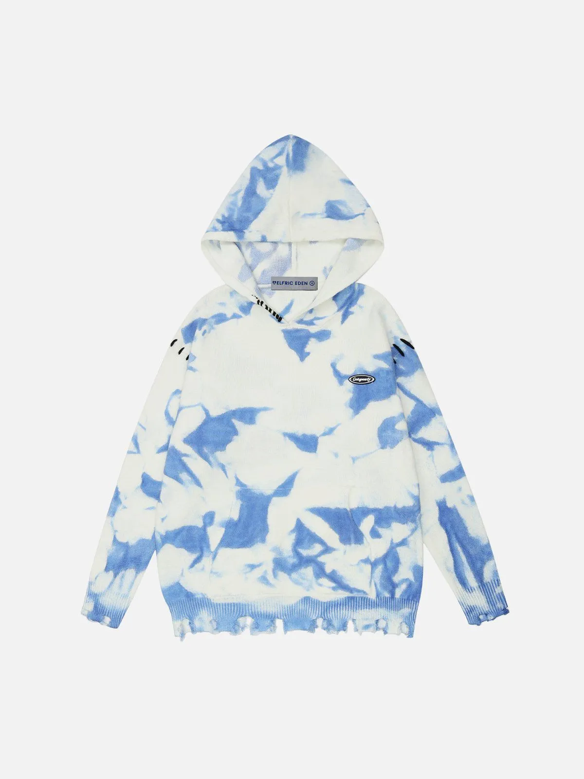 Aelfric Eden Tie Dye Knit Hoodie sold by Aelfric Eden product image thumbnail 2