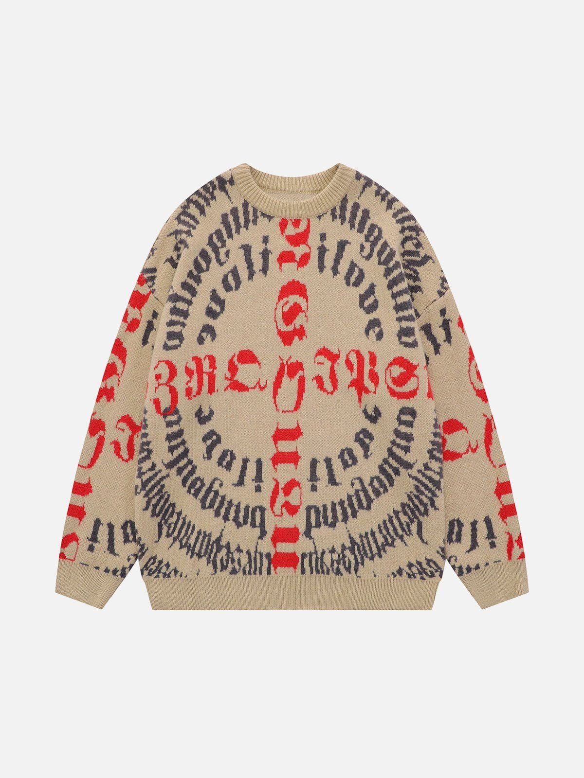 Aelfric Eden "Curses" Gothic Knit Sweater sold by Aelfric Eden