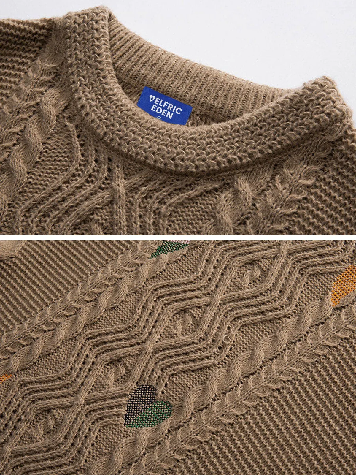 Aelfric Eden Star Jacquard Cable knit Sweater sold by Aelfric Eden product image thumbnail 5