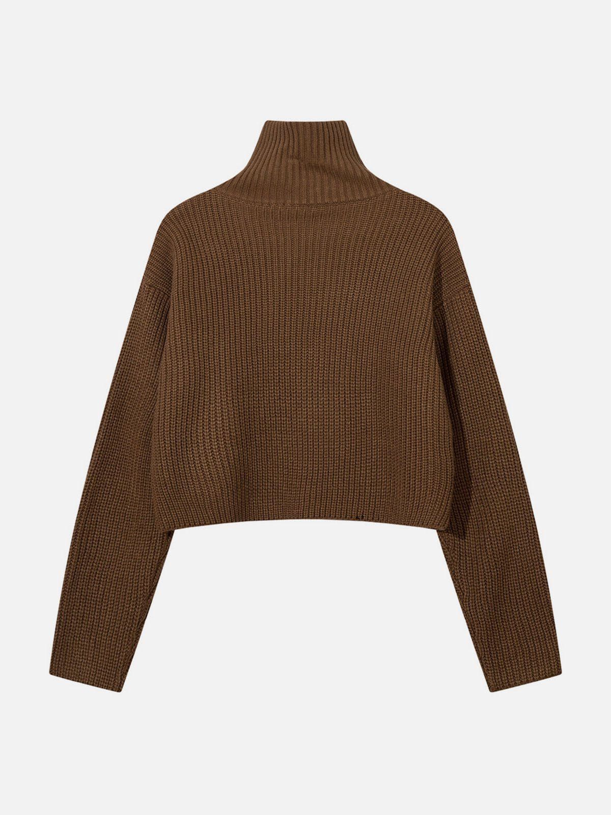 Choker Knitting Star Jacquard Cardigan sold by Aelfric Eden product image thumbnail 3