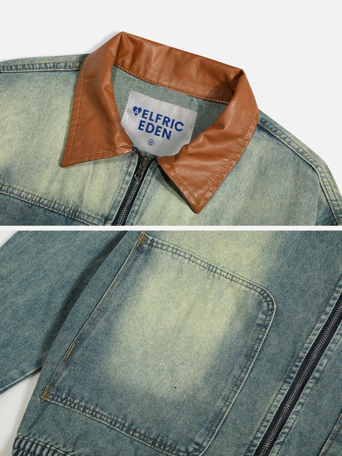 Aelfric Eden Vintage Wahsed Denim Jacket sold by Aelfric Eden product image thumbnail 3