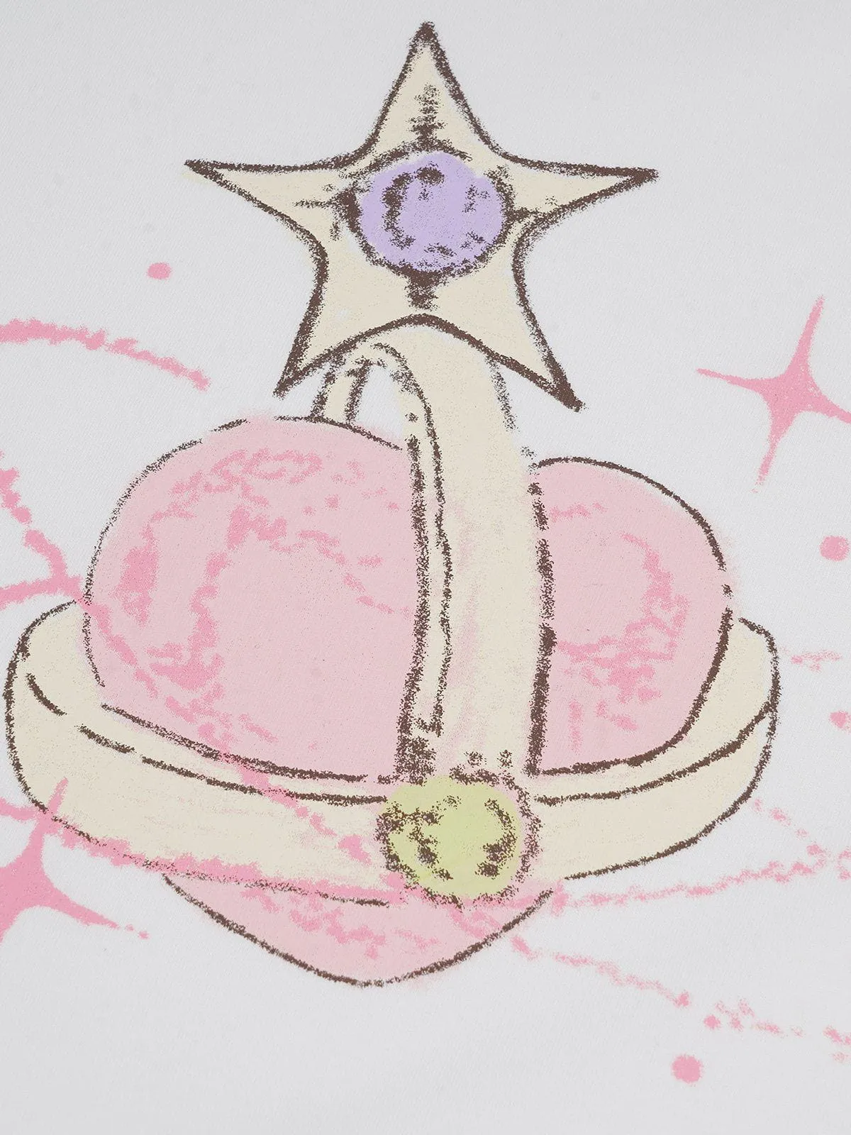 Aelfric Eden Graffiti Star Heart Tee sold by Aelfric Eden product image thumbnail 3