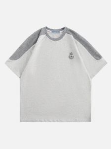 Aelfric Eden Print Color Blocking Tee sold by Aelfric Eden