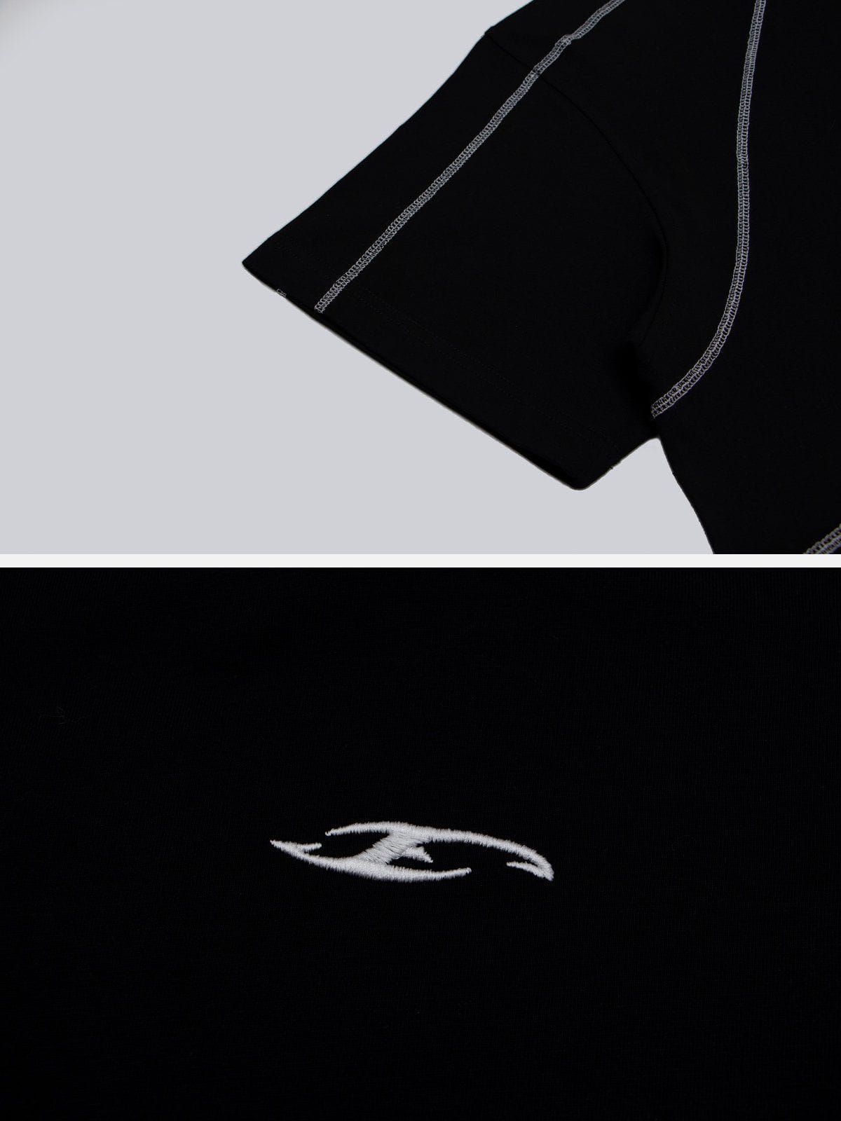 Aelfric Eden Patchwork Solid Tee sold by Aelfric Eden product image thumbnail 3