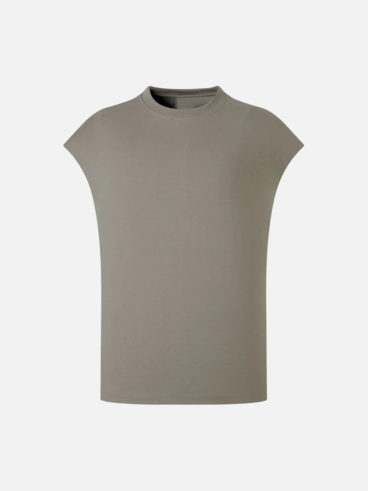 Sleeveless Solid Cotton Tee sold by Aelfric Eden product image thumbnail 2