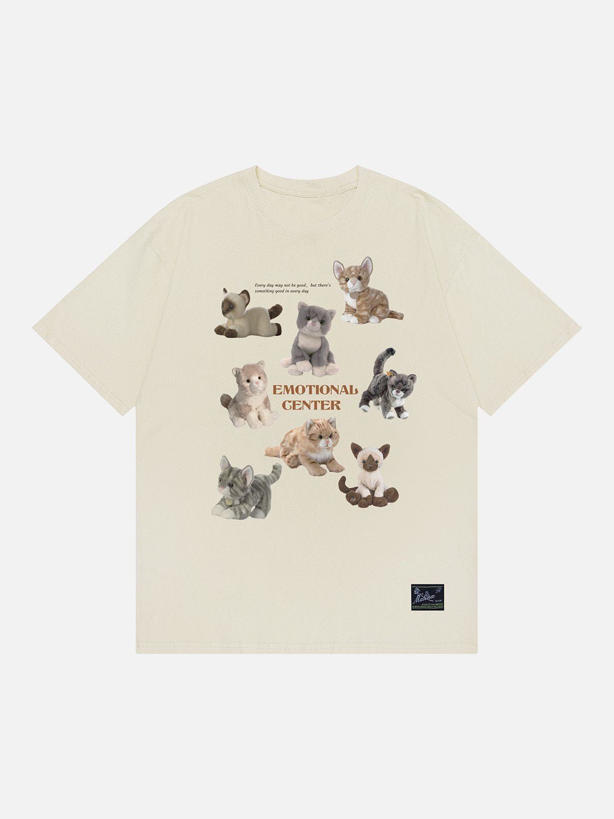 Aelfric Eden Cute Cat Doll Print Tee sold by Aelfric Eden product image thumbnail 3