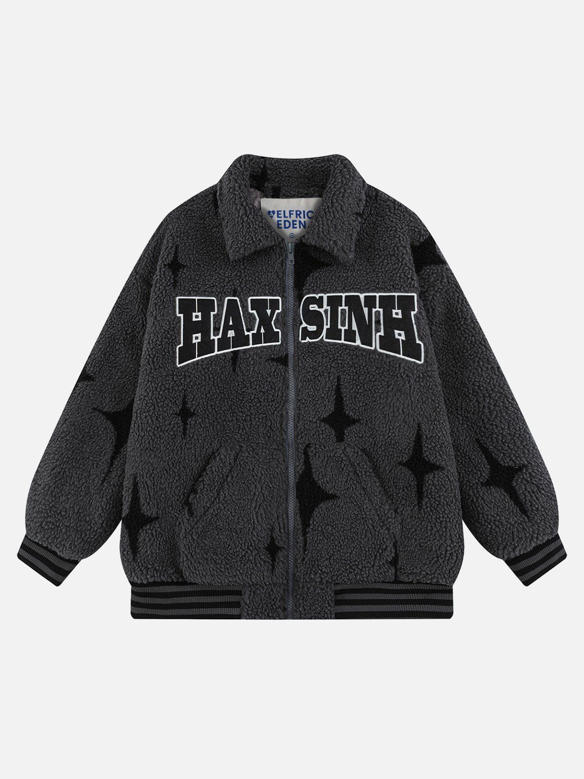 Aelfric Eden Letter Star Embroidery Elements Winter Coat sold by Aelfric Eden