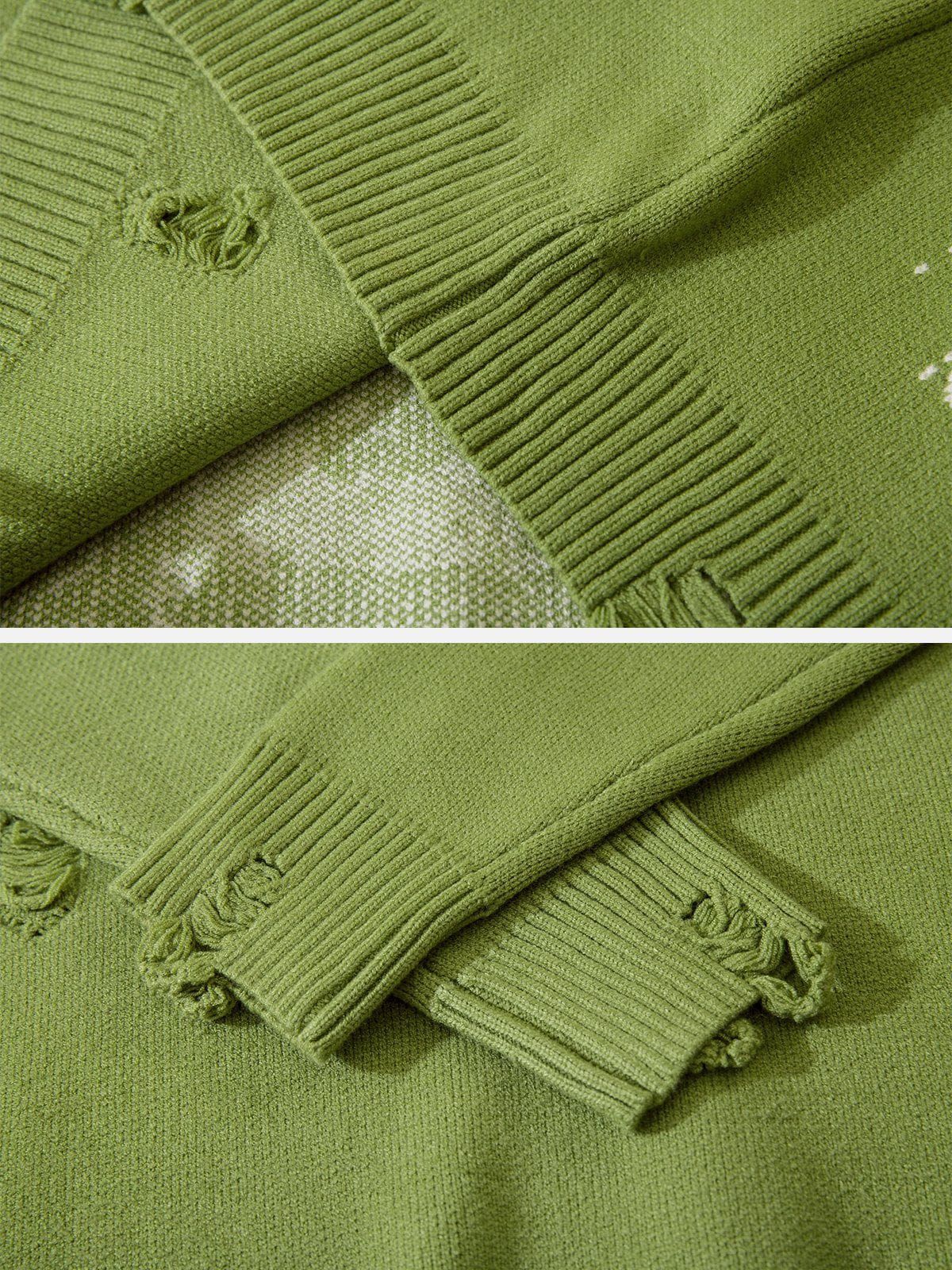 Aelfric Eden Tie Dye Crucifix Sweater sold by Aelfric Eden product image thumbnail 5