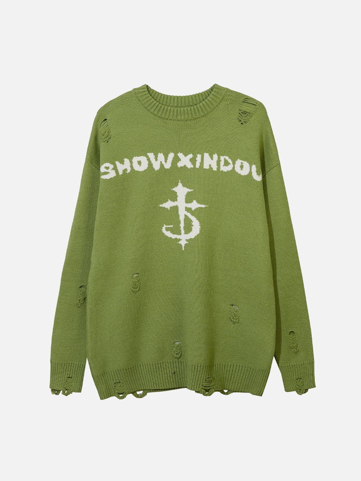 Aelfric Eden Tie Dye Crucifix Sweater sold by Aelfric Eden product image thumbnail 2