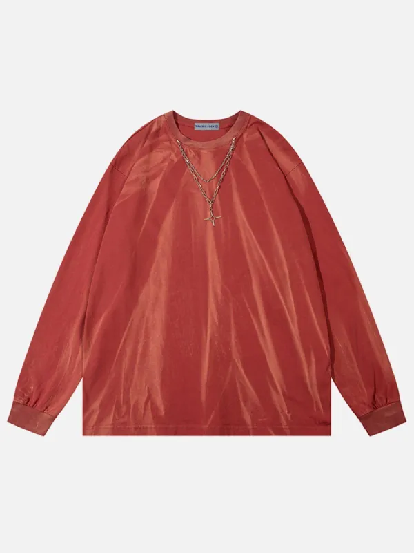 Aelfric Eden Chain Tie Dye Sweatshirt sold by Aelfric Eden