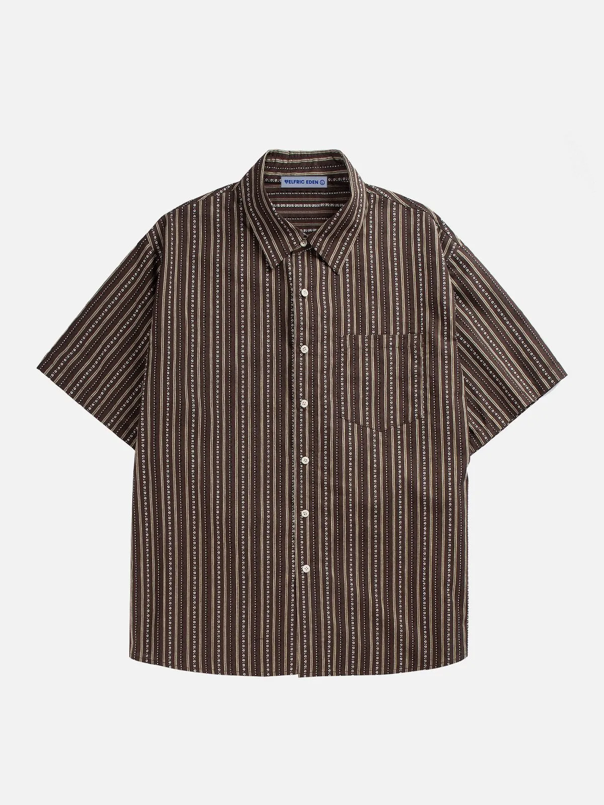 Aelfric Eden Vintage Stripe Short Sleeve Shirt sold by Aelfric Eden