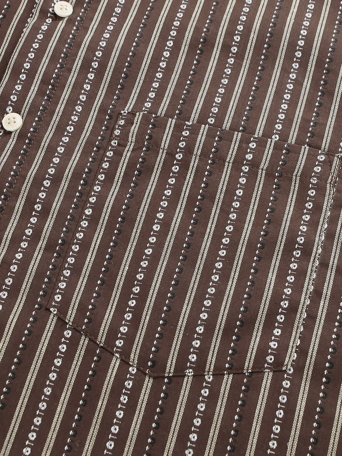 Aelfric Eden Vintage Stripe Short Sleeve Shirt sold by Aelfric Eden product image thumbnail 4