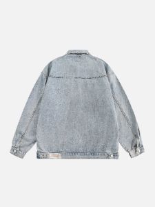 Aelfric Eden Vintage Washed Denim Jacket sold by Aelfric Eden