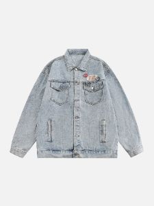 Aelfric Eden Vintage Washed Denim Jacket sold by Aelfric Eden