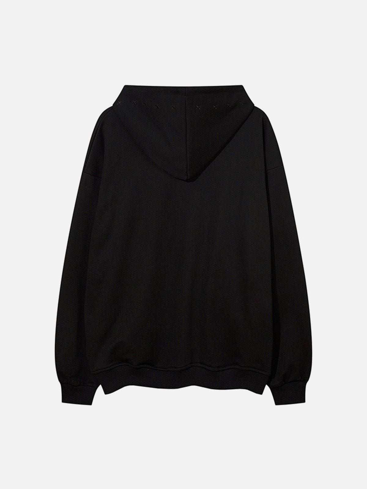 Aelfric Eden Star Patch Zipped Hoodie sold by Aelfric Eden product image thumbnail 4